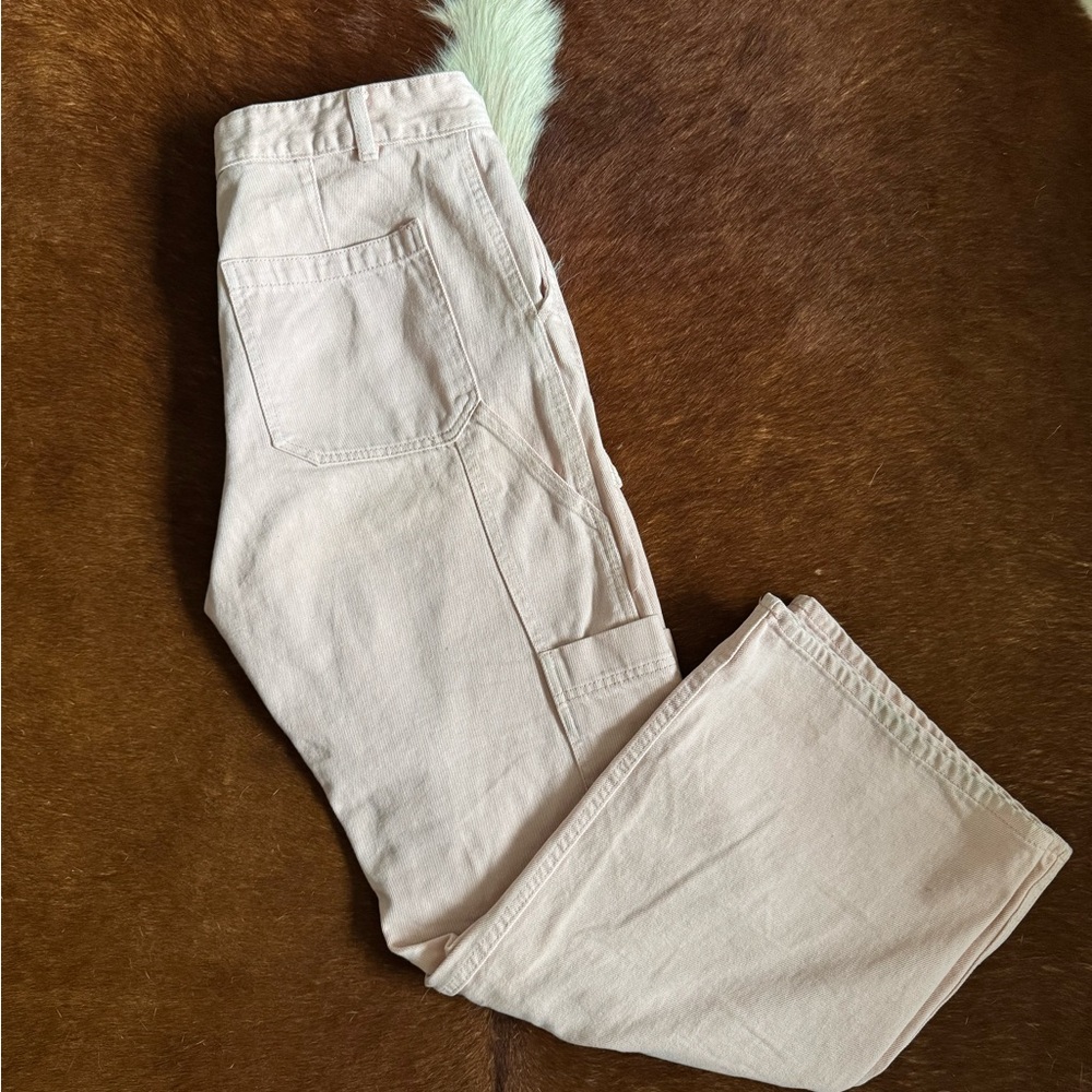 H&M | Womens Light Pink Cargo Pants